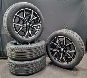 Нов К-т 19” Оригинал Джанти BMW Style 887 M с Летни Гуми Bridgestone X3 X4 G01 G02 7916263