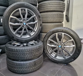 18” Зимен К-т BMW Джанти Style 711 M Гуми Continantal Датчик X1 F48 U11 U12 X2 F39