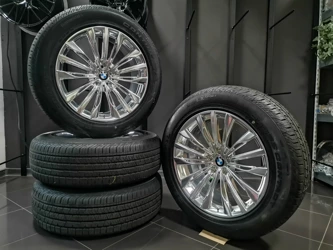 20” Оригинални Ковани BMW Джанти Style 646 + Датчици BMW IX G11 G12 G32 G30 G31 Като Нови