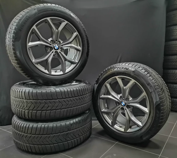 19” Зимен К-т BMW Джанти Style 735 Гуми Pirelli 2022 Датчици БМВ X5 G05 X6 G06