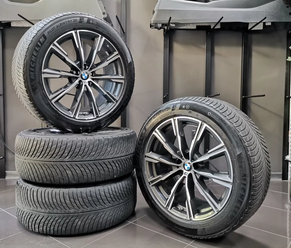 20” Зимен К-т BMW Джанти Style 740 M Гуми Pirelli 2023 Датчици БМВ X5 G05 X6 G06