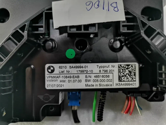 5A49994 Cluster LED HUD MINI F54 F56 F57 F60