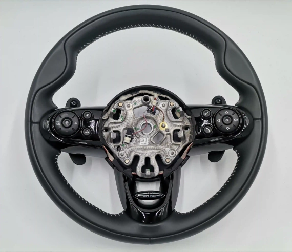 Черен Кожен Спортен Волан Mini F60 Countryman JSW COOPER S