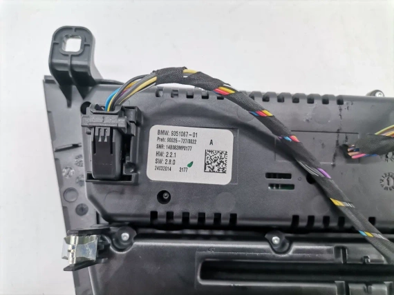 9351067 Climate Control Ceramic BMW X5 F15 X6 F16