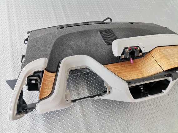 Armaturenbrett BMW I3 I3s I01 Lci Weiß Leder Holz