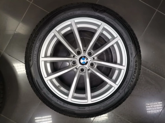 17" Zimowe Felgi BMW Styl 778 Opony Goodyear Czujniki BMW G20 G21 G22 G23 G42