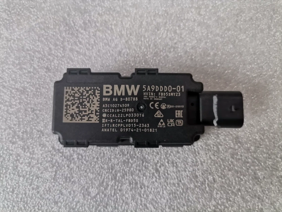 Nowy 5A9DDD0 Radioodbiornik kluczyka z pilotem BMW U06 G60 G70 U11 G07 X7 G05