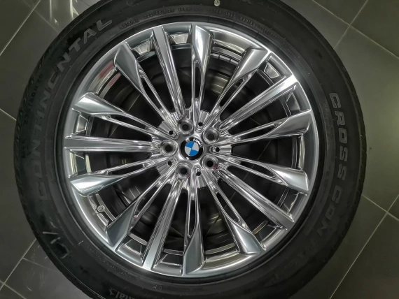 20” Оригинални Ковани BMW Джанти Style 646 + Датчици BMW IX G11 G12 G32 G30 G31 Като Нови