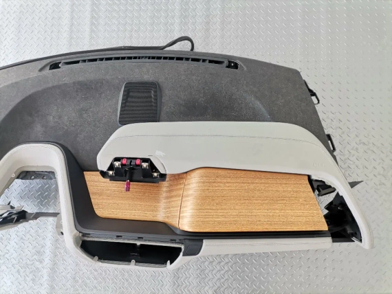 Armaturenbrett BMW I3 I3s I01 Lci Weiß Leder Holz