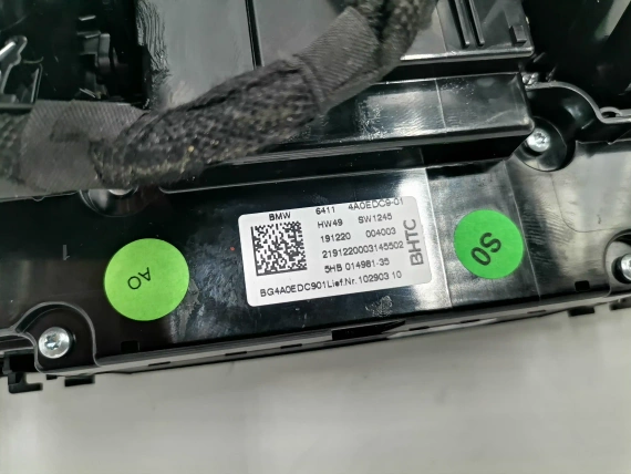 Air Conditioning Panel AC Panel BMW G20 G21 G26 G28 G29 4A0EDC9