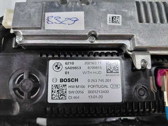 5A09853 Live Cockpit Pro Cluster BMW G01 G02 G11