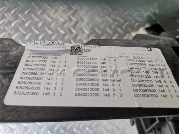 Armaturenbrett BMW X5 F15 X6 F16 HUD Mokka Nappa