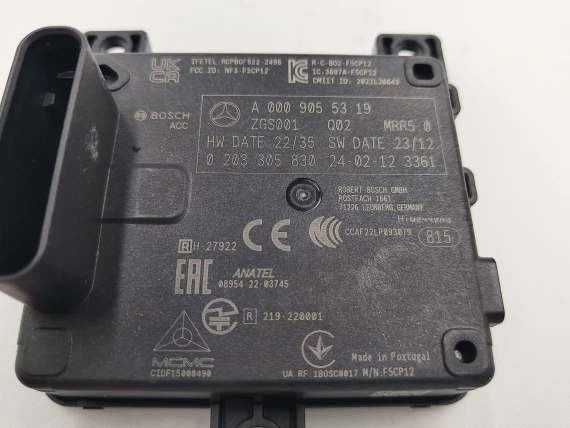 Nowy A0009055319 Radar Mercedes W167 W118 910 AMG