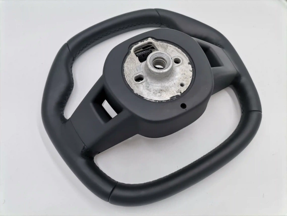 Multifunktionales schwarzes Lederlenkrad BMW IX I20 - Perfekt