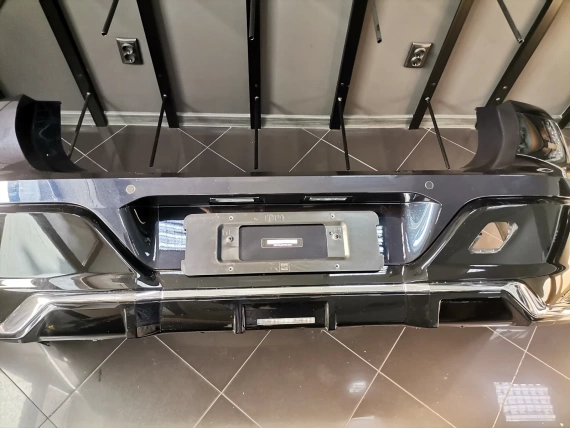 Задна Броня BMW 7 i7 G70 M Пакет Комплект Хром Версия - А26