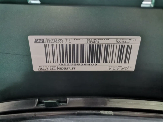 Neu vorne stoßstange set BMW M4 G82 G83 CS Carbon