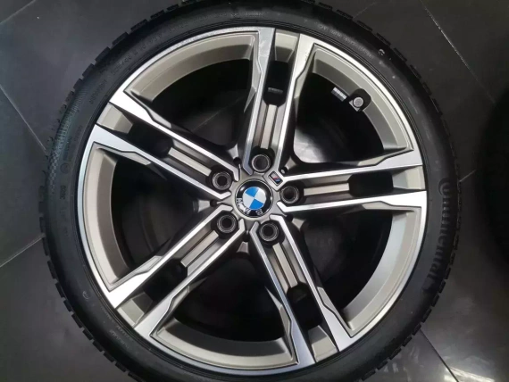 18” Зимен К-т БМВ Джанти M556 Гуми Continental Датчици BMW 1 F40 2 F44 Gran Coupe