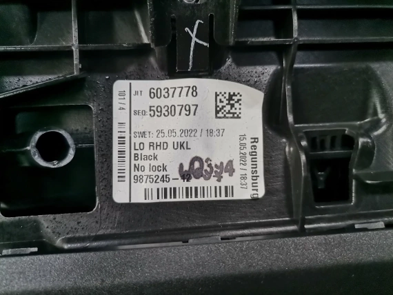 NEW Dashboard BMW X1 U11 Black Leather RHD