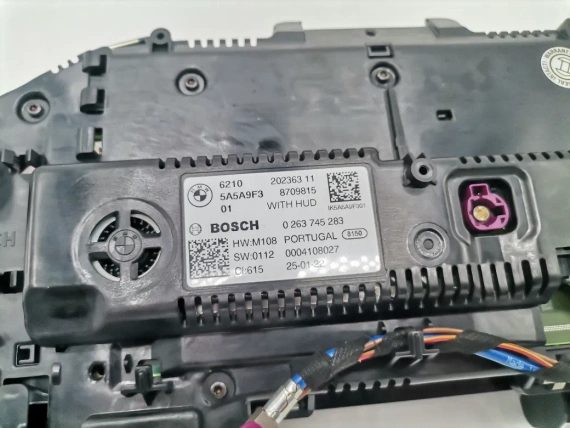 5A5A9F3 Нов LED Cluster Километраж 12.3" BMW HUD