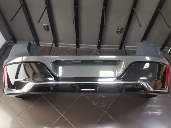 Zderzak Tylny BMW 7 i7 G70 M Pakiet Komplet Wersja Chrom - A29