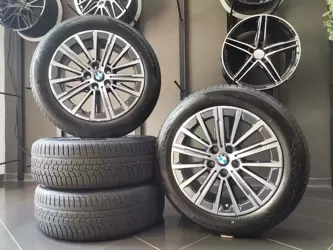 17” Зимен К-т БМВ Джанти Style 833 + Зимни Гуми Hankook + Датчици BMW 2er U06 X1 F48 F49