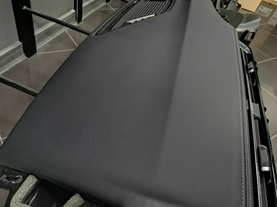 NOWA Deska Rozdzielcza BMW X1 U11 Czarna Skóra RHD / UK