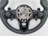 Schwarzes Leder-Sportlenkrad Mini F60 Countryman JSW COOPER S