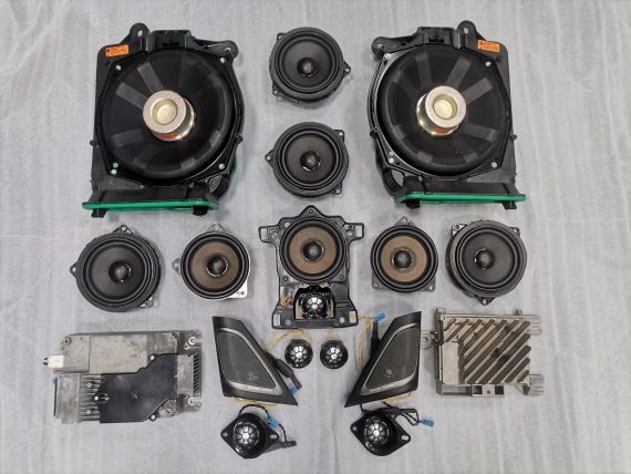 Neues Kit Harman Kardon HK Lautsprecher Satz Amp RAM BMW 7 G11 G12 Original