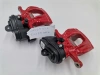 New 8W0615403N 8W0615404N Brake Calipers Red Audi