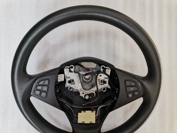 Schwarzes Lederlenkrad BMW X3 E83 X5 E53, Beheizt