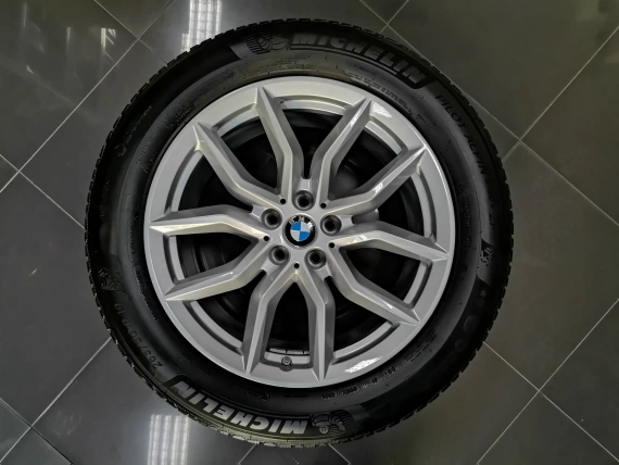 19" Winter BMW Rims Style 734 Tires Michelin Sensors BMW X5 G05 X6 G06