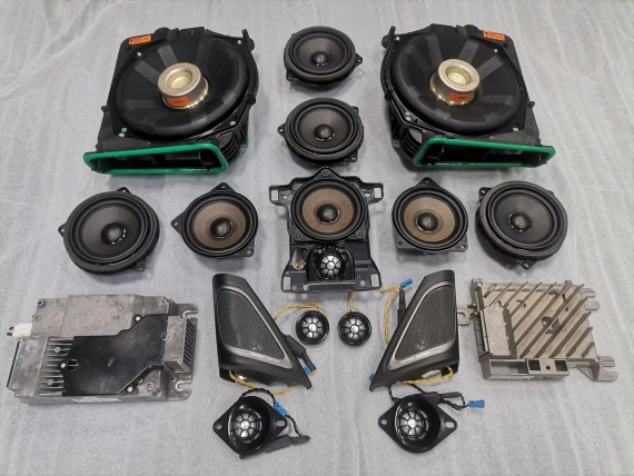 Neues Kit Harman Kardon HK Lautsprecher Satz Amp RAM BMW 7 G11 G12 Original