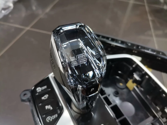 Szklana dźwignia zmiany biegów + panel audio BMW G14 G15 G16 BMW G14 G15 G16 Perfect - A76