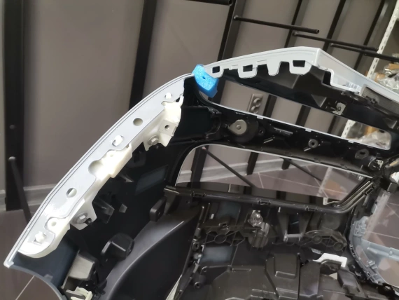 Front Bumper BMW 7 i7 G70 M Package Sport Chrome Set - A43