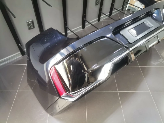 Rear Bumper BMW 7 i7 G70 M Package Set Chrome Version - A27