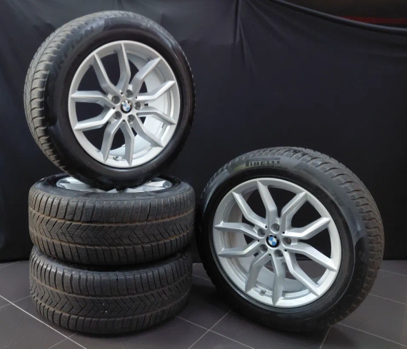 19" felgi BMW 734 opony czujniki BMW X5 G05 X6 G06