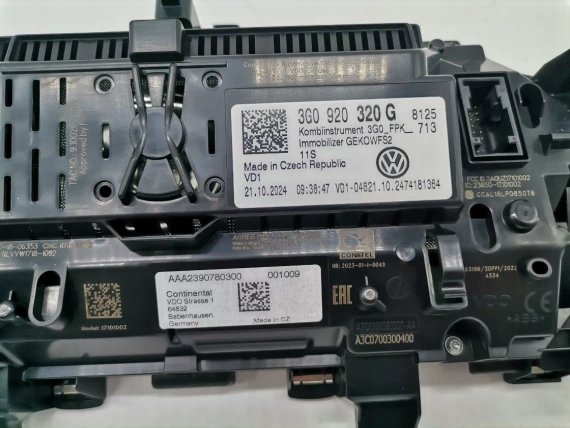 Neu Virtual DIgital Tacho 3G0920320G VW Passat B8