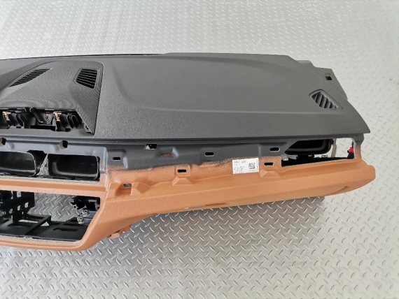 Neu Armaturenbrett BMW 5 G30 G31 Lci HUD Cognac