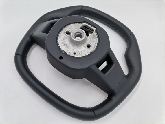 Multifunktionales schwarzes Lederlenkrad BMW IX I20 - Perfekt