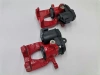 New 8W0615403N 8W0615404N Brake Calipers Red Audi