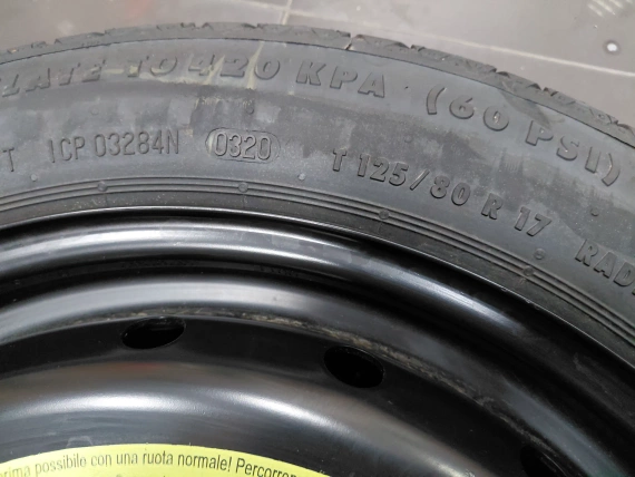 6851507 125/80 17" Spare Tire BMW U06 F45 F48 Mini