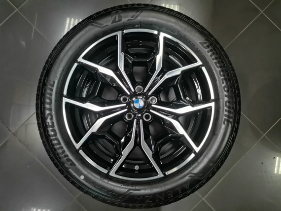 Neues Kit 19" Originalfelgen BMW Style 887 M mit Bridgestone Sommerreifen X3 X4 G01 G02 7916263
