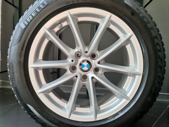 Зимен К-т 17” BMW Джанти  Style 618 + Гуми Pirelli + Датчици БМВ 5 G30 G31 G32 7 G11 G12