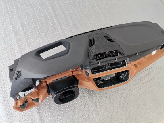 New Dashboard BMW 5 G30 G31 LCI HUD Cognac Rubber