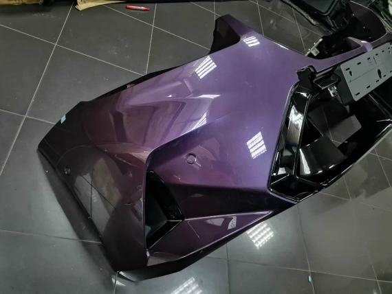 Nowy zestaw przod zderzak BMW G90 G99 M5 Violett