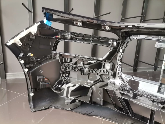 Front Bumper BMW 7 i7 G70 M Sport Package Shadow Line Kit - A37