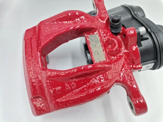 Neu 8W0615403N 8W0615404N OE Bremssättel Rot Audi