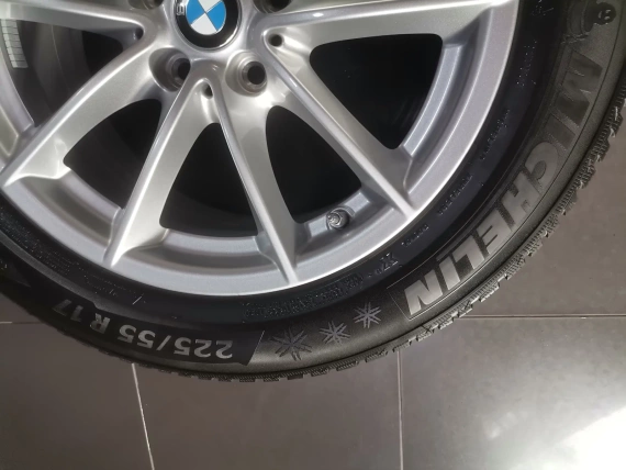 Зимен к-т 17” BMW Джанти Style 618 Гуми Michelin Alpine 5 Датчици G22 G23 G26 G30 G31 i4