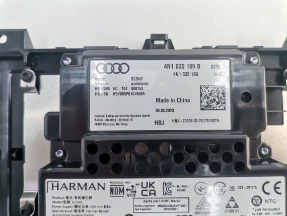 Neu 4N1035189B Audi A8 S8 4N Bedieneinheit Mittelk