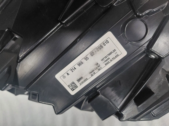 A2149065502 nowe lewe światło stopu Mercedes W214